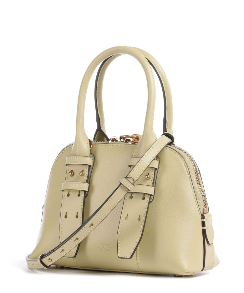 Pinko Bowling Mini Handbag giallo vaniglia/antique gold