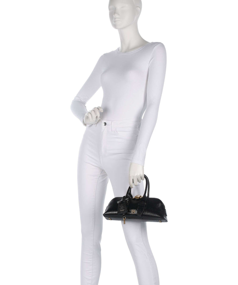 Pinko Bowling Horizontal Handbag nero/antique gold