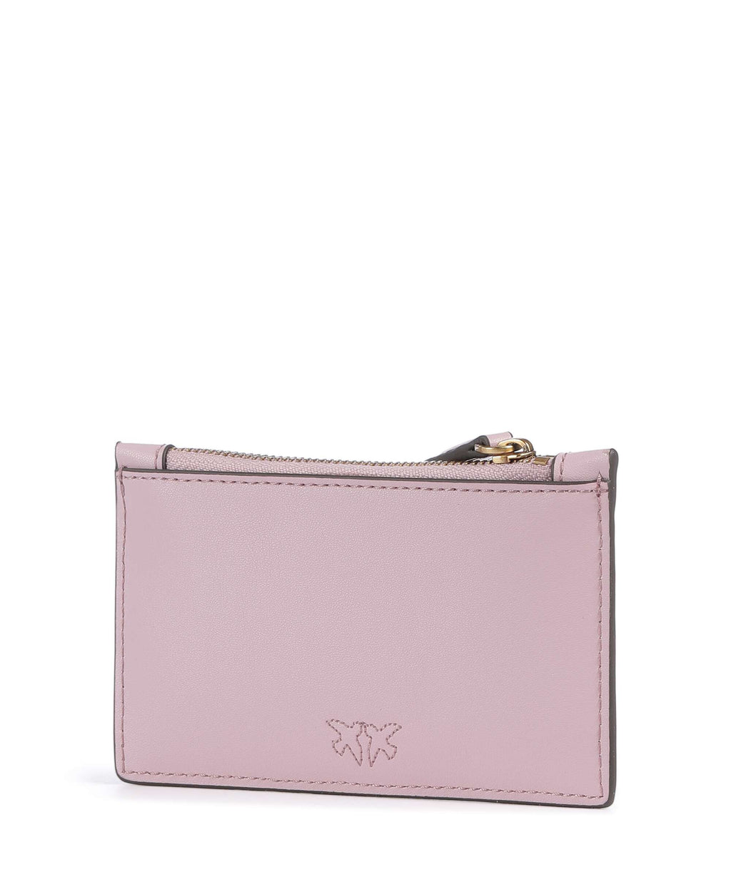 Pinko Airone Credit card holder rosa chiaro/antique gold