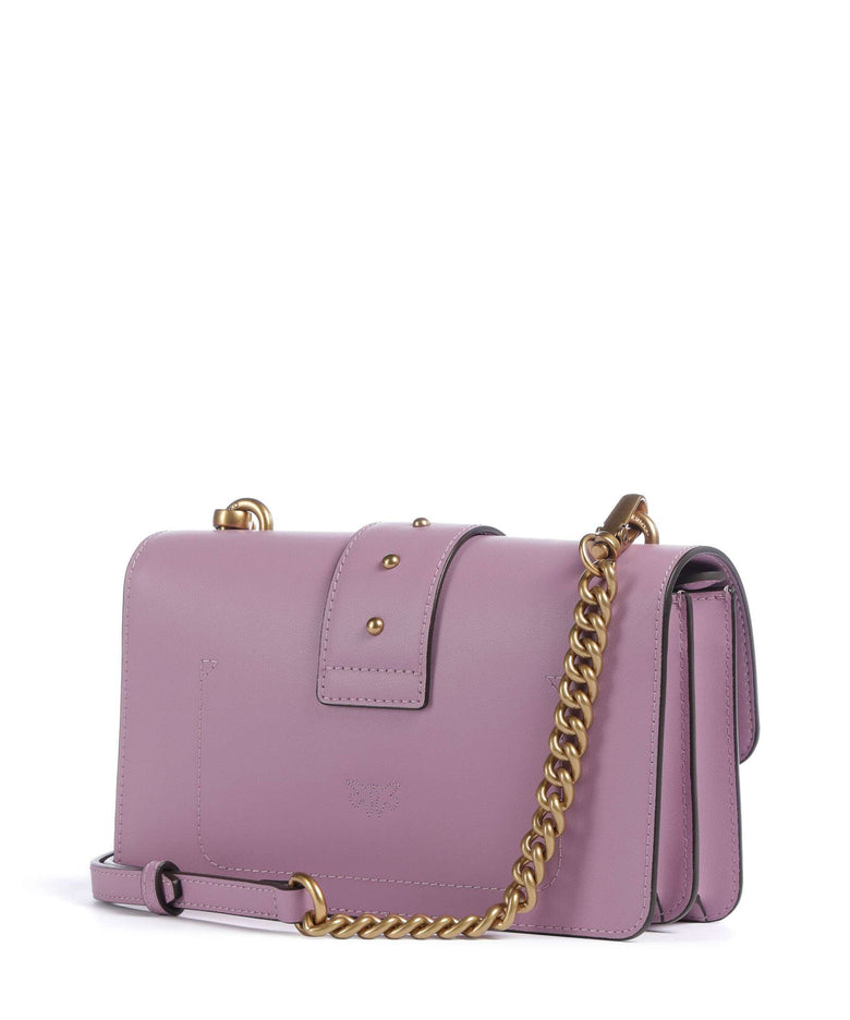 Pinko Love One Mini Crossbody bag lilla/antique gold
