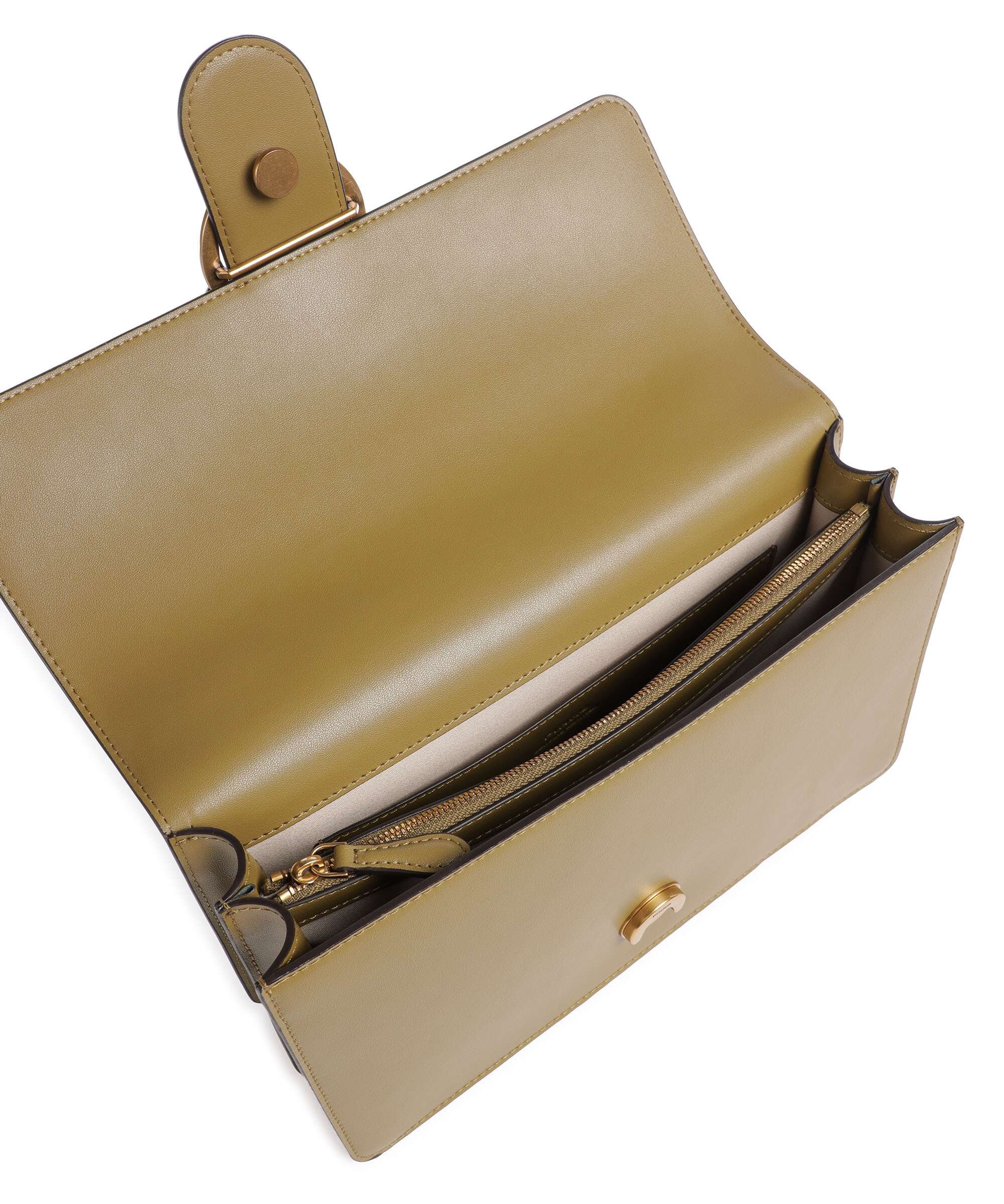 Pinko Love One Classic Crossbody bag verde canguro/antique gold