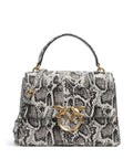 Pinko Love One Classic Handbag roccia/nero/antique gold