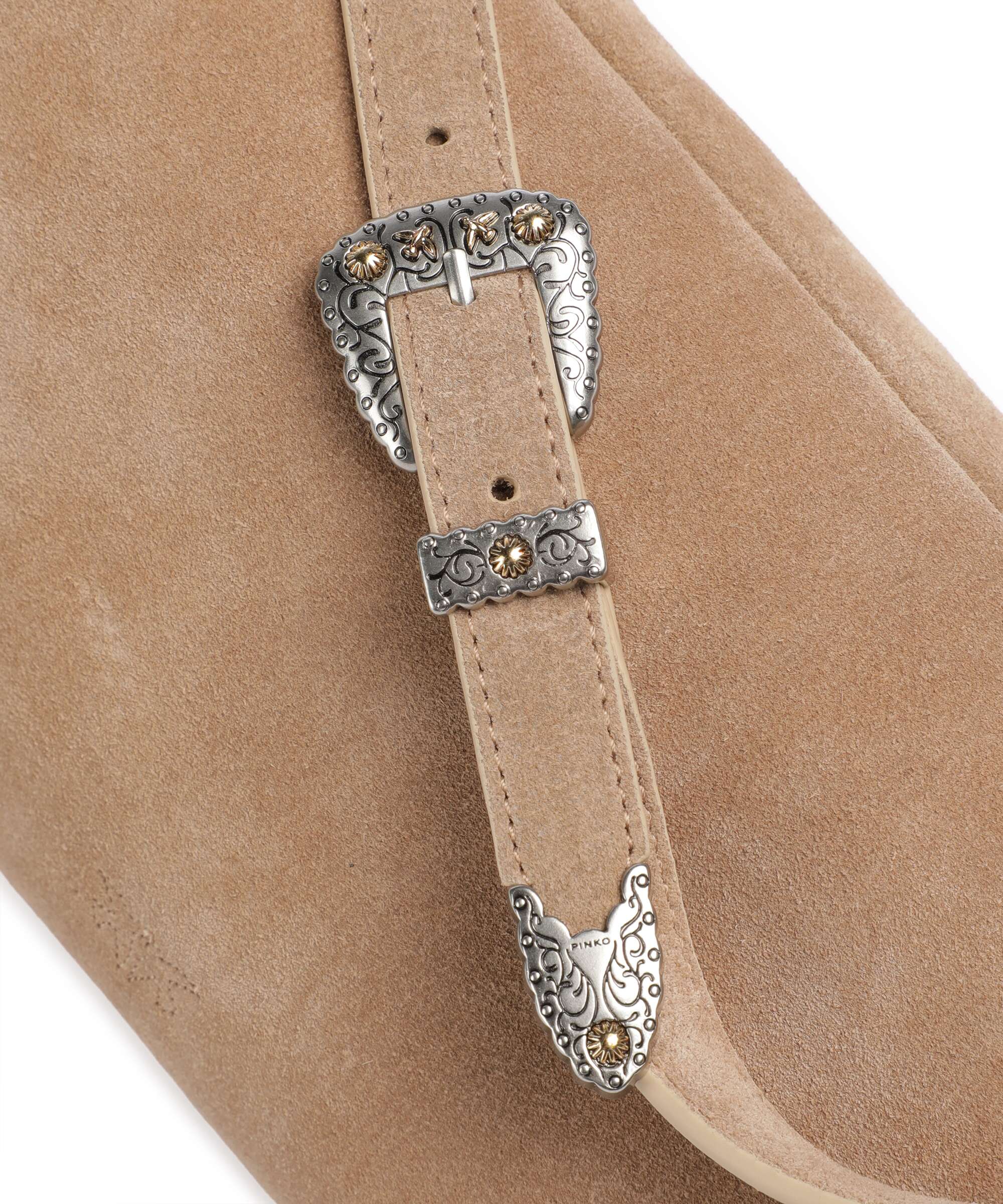Pinko Belt bag beige/scoiattolo/antique gold