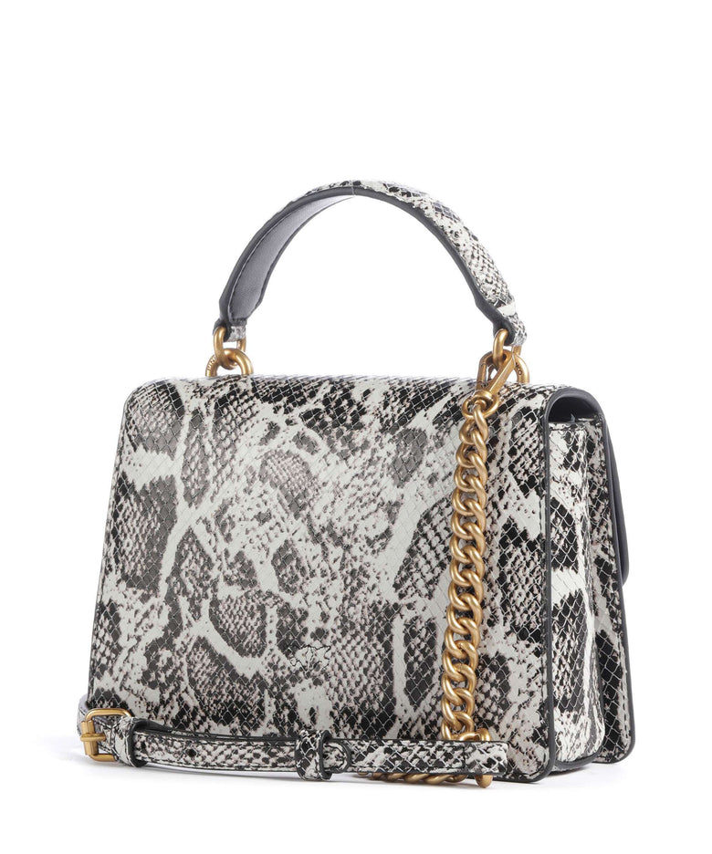 Pinko Love One Mini Crossbody bag roccia/nero/antique gold