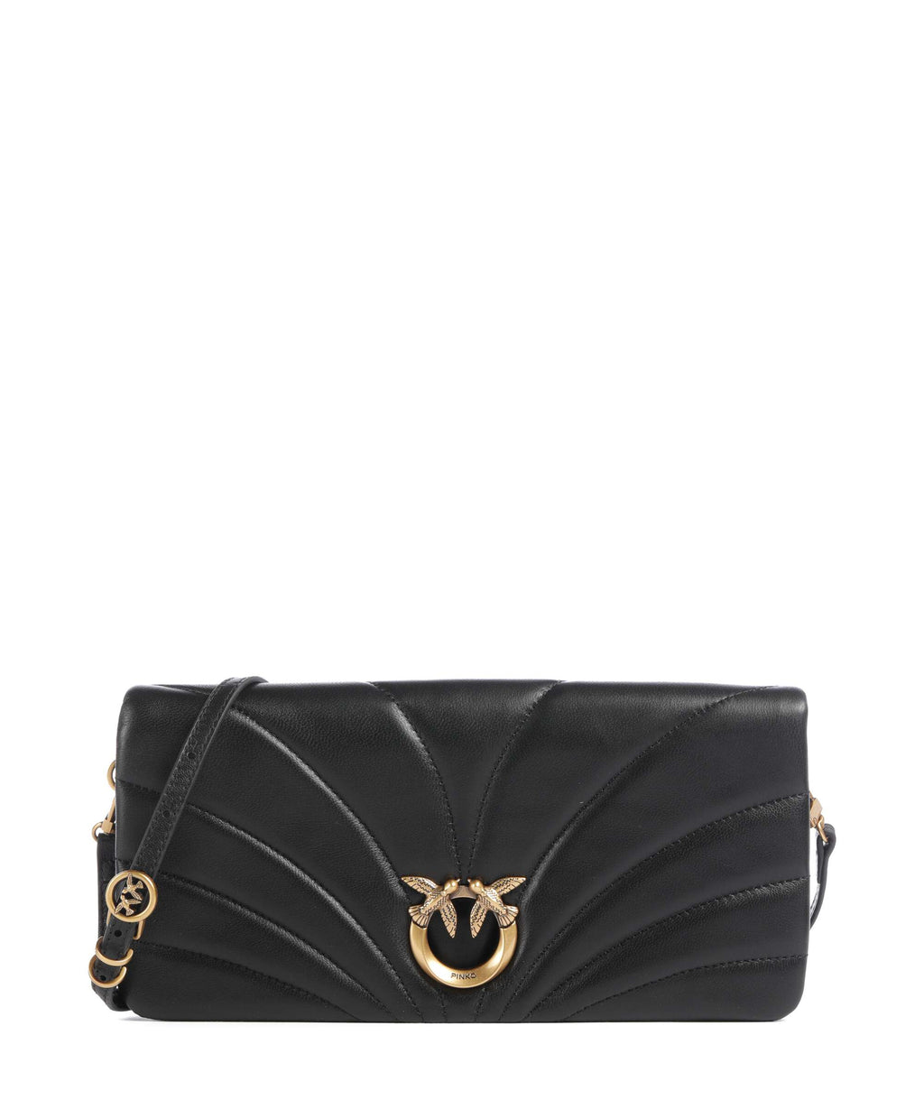 Pinko Click Horizontal Classic Crossbody bag nero/antique gold