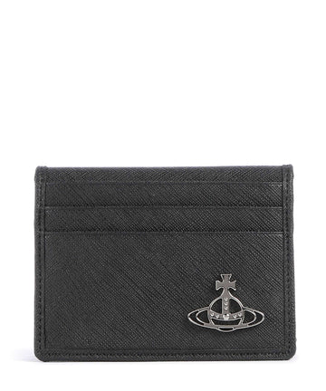 Vivienne Westwood Saffiano Credit card holder black