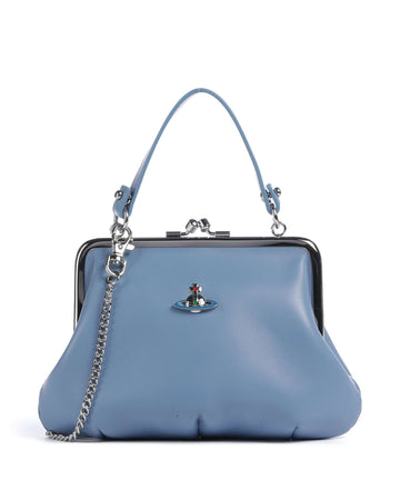 Vivienne Westwood Granny Frame Nappa Sac bandoulière blue
