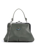 Vivienne Westwood Granny Frame Nappa Umhängetasche green