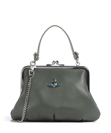 Vivienne Westwood Granny Frame Nappa Sac bandoulière green
