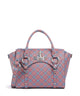 Vivienne Westwood Betty Saffiano Printed Medium Sac à main blue/orange tartan
