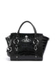 Vivienne Westwood Betty Embossed Croc Medium Sac à main black