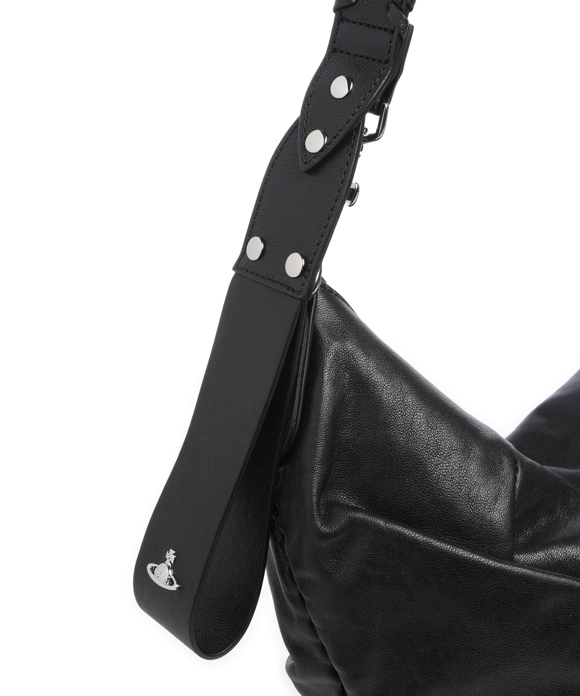 Vivienne Westwood Agnes Supple Medium Hobo bag black