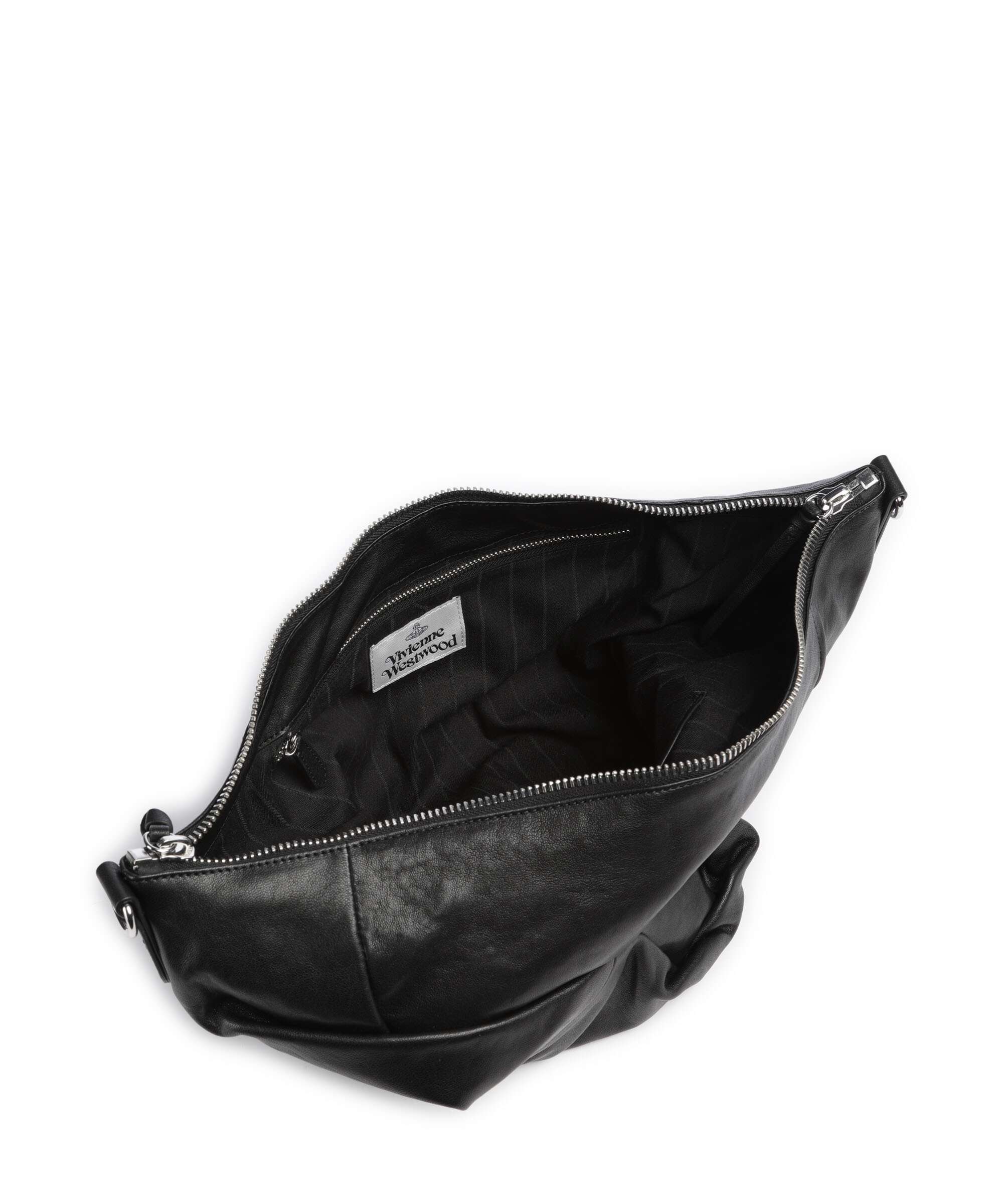 Vivienne Westwood Agnes Supple Medium Hobo bag black