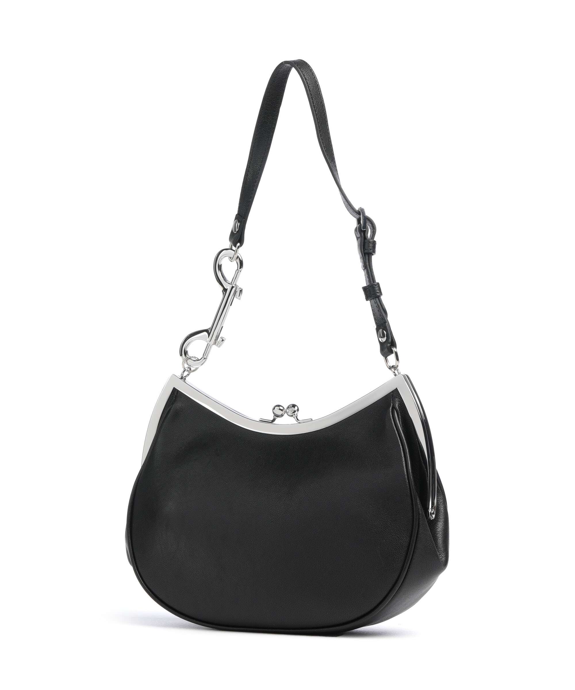 Vivienne Westwood Charm Frame Supple Shoulder bag black