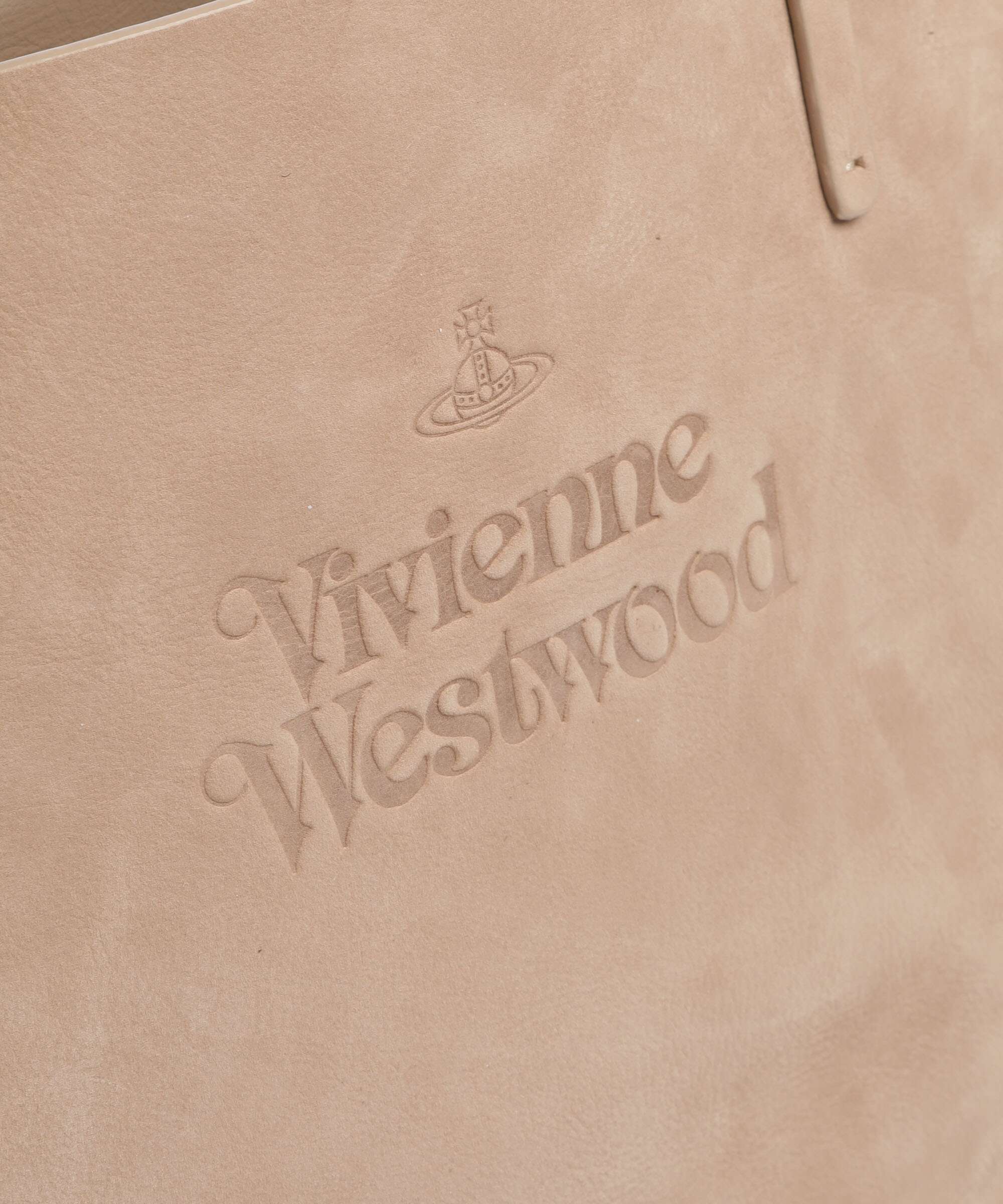 Vivienne Westwood Studio Nubuck Tote bag beige
