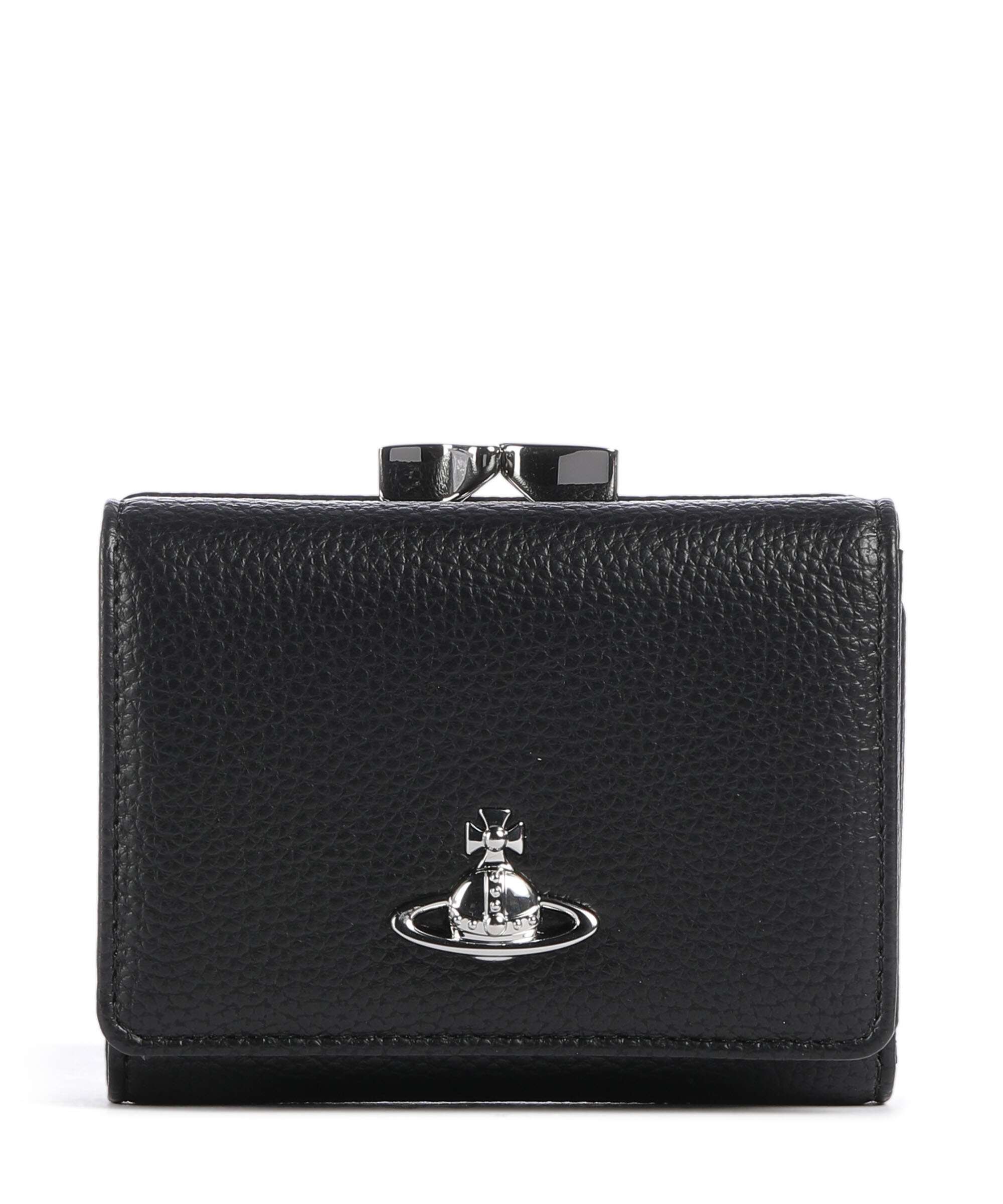 Vivienne Westwood Frame Grain Small Wallet black