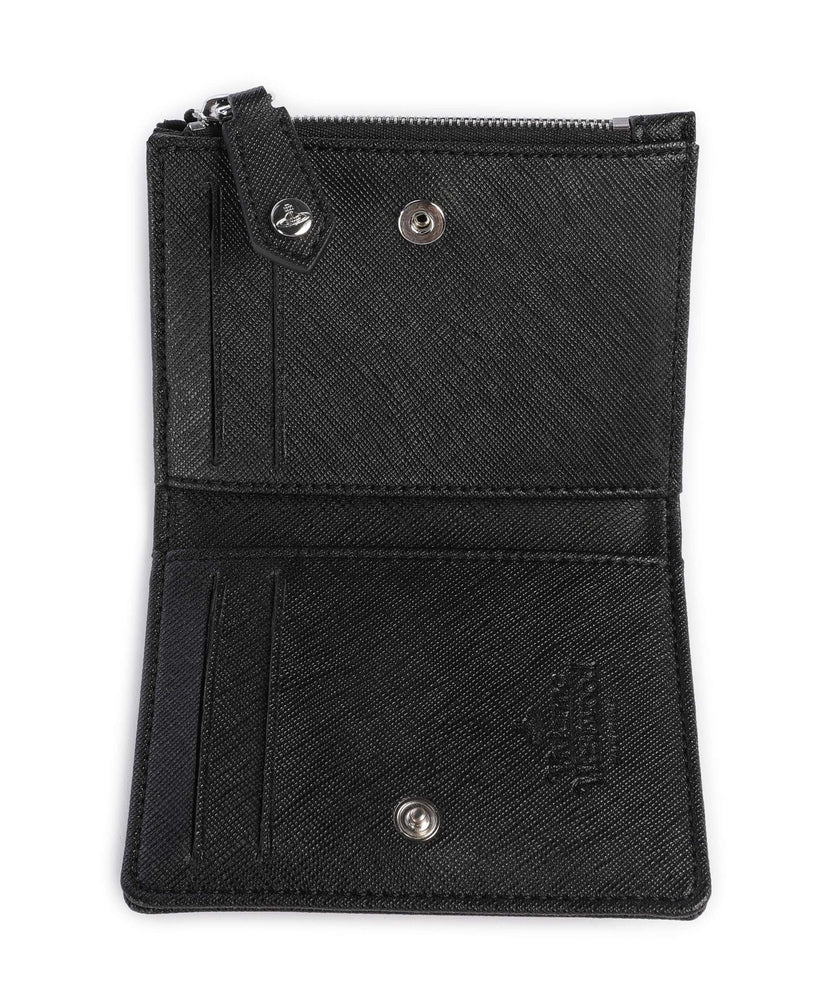 Vivienne Westwood Saffiano Plain Slim Credit card holder black