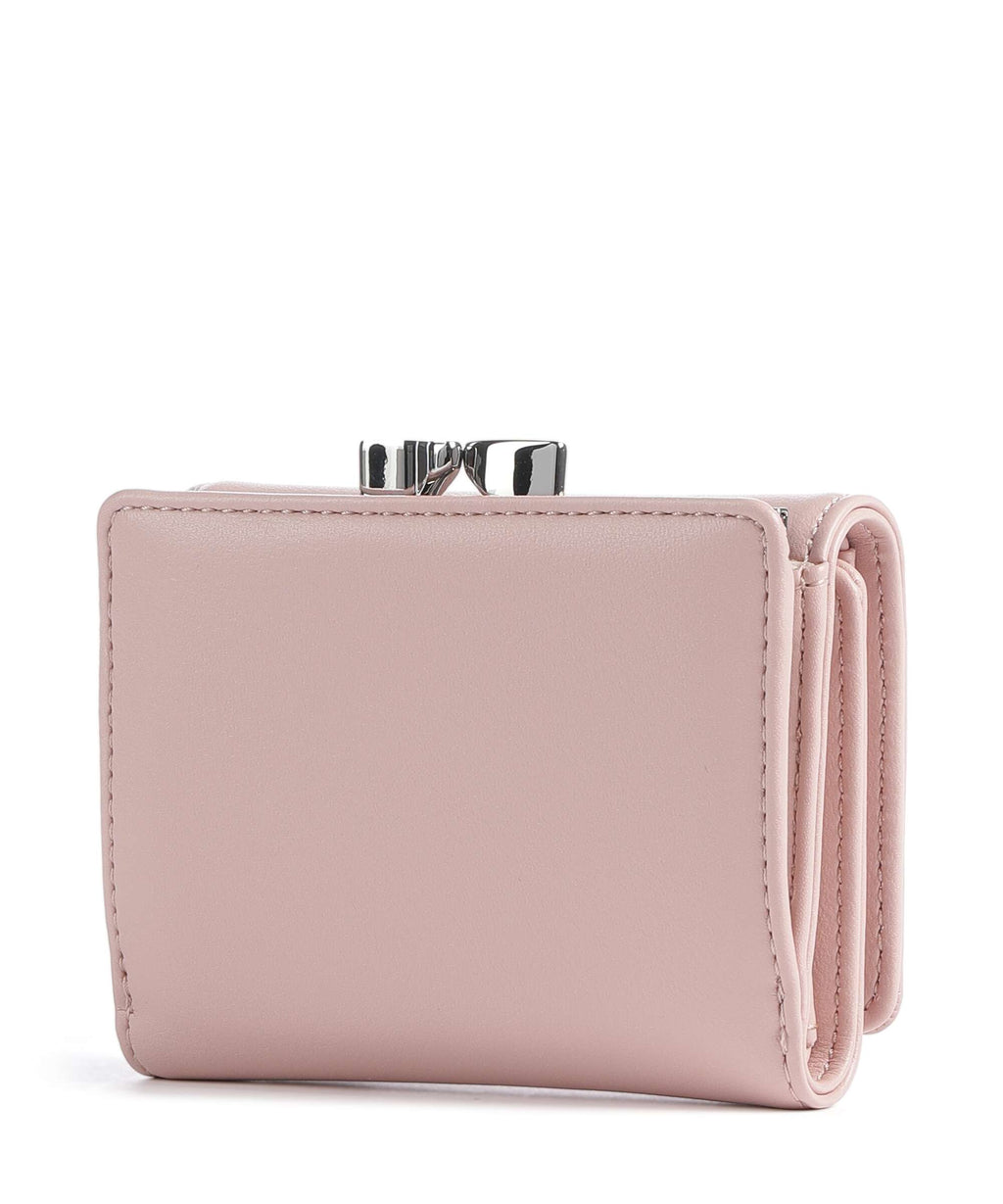 Vivienne Westwood Frame Smooth Small Wallet pastel pink