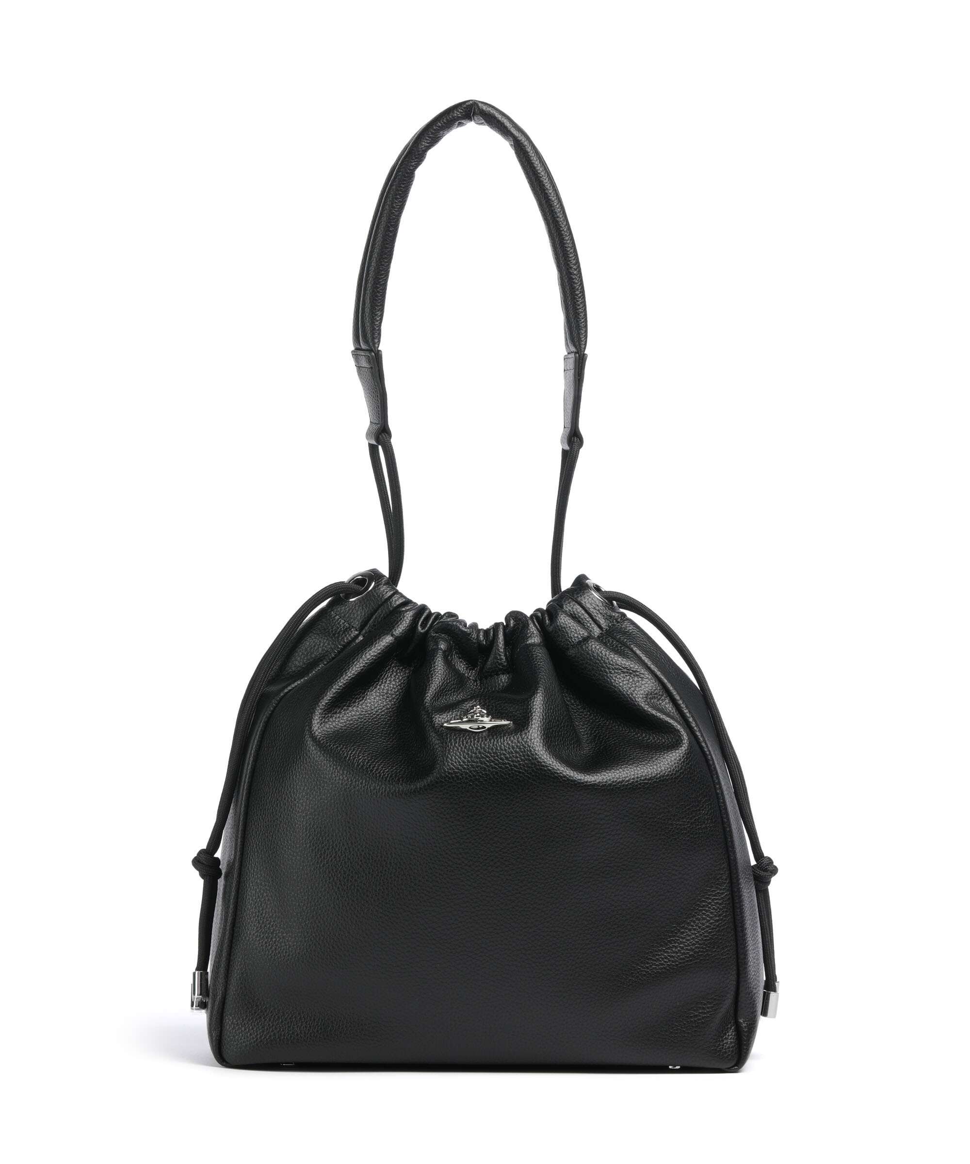 Vivienne Westwood Hilary Grain Bucket bag black