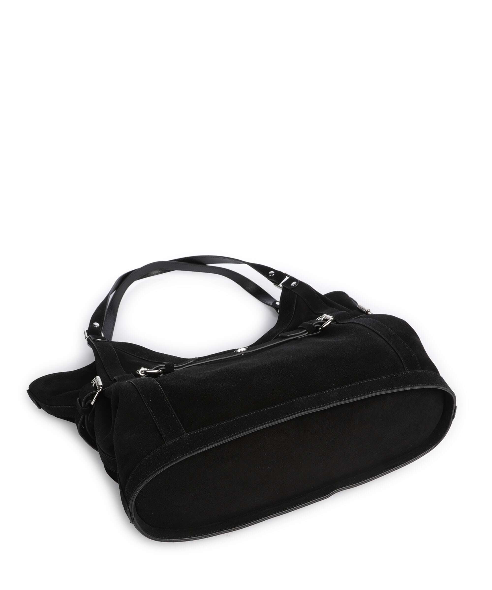 Vivienne Westwood Frankie Suede Large Tote bag black