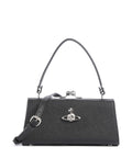 Vivienne Westwood Doll Frame Saffiano XL Handbag black