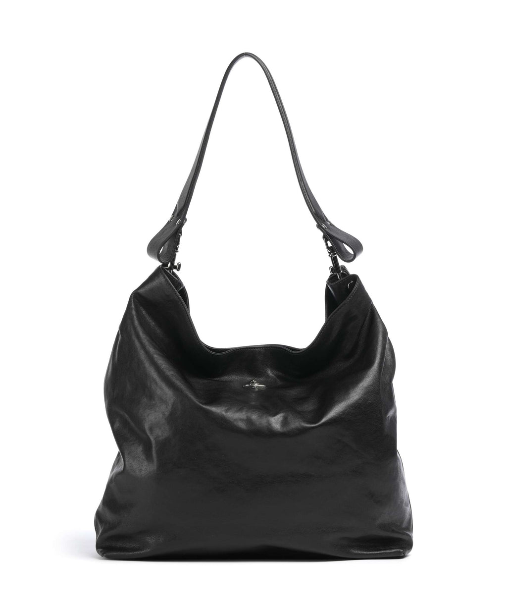 Vivienne Westwood Lottie Supple Large Hobo bag black