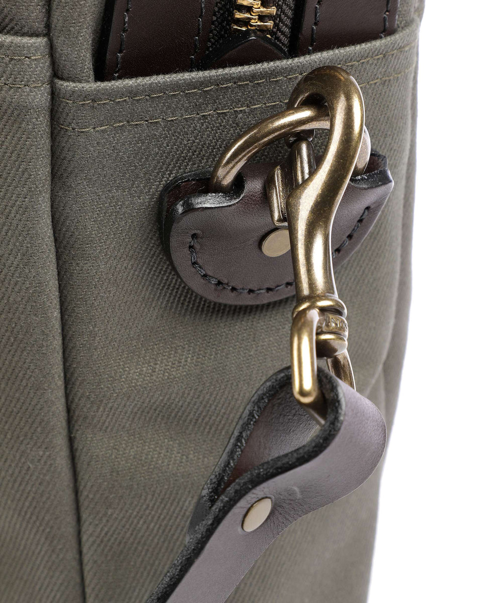 Filson Rugged Twill Original Briefcase otter green