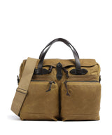 Filson Tin Cloth 24 Hour Aktentasche dark tan