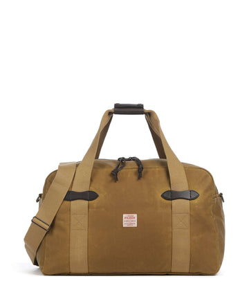 Filson Oil Finish Tin Cloth Weekender dark tan