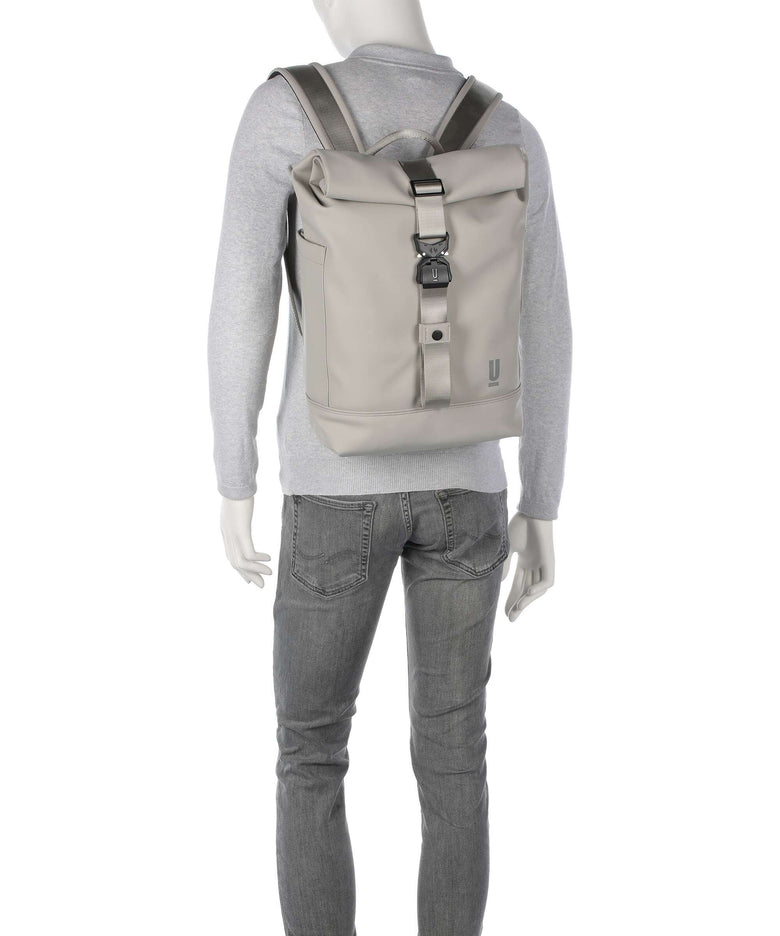 The Urban Society Rolltop backpack light grey