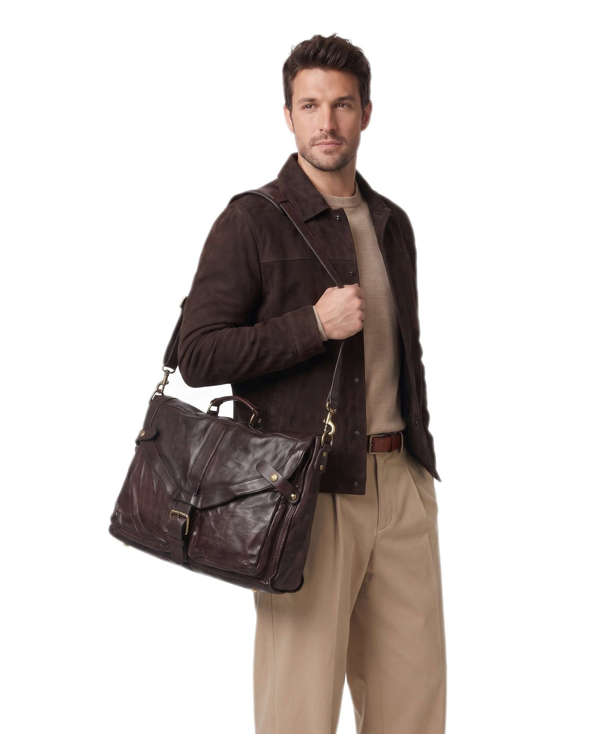 Campomaggi Messenger bag moro