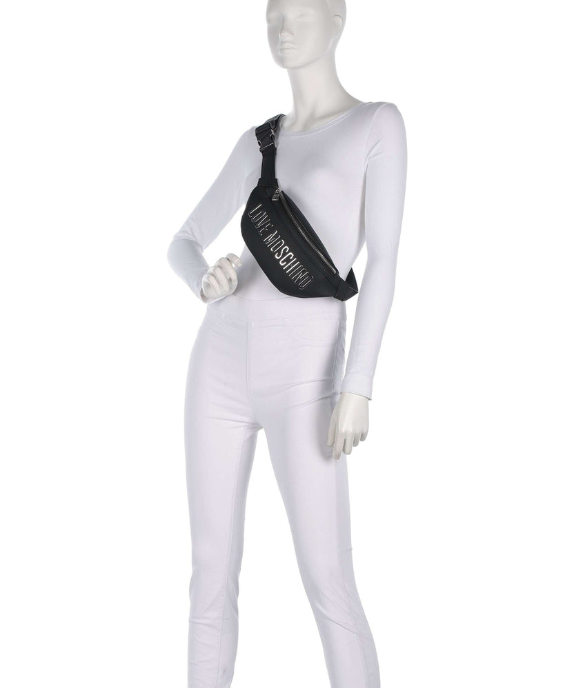Love Moschino Bold Love Fanny pack black