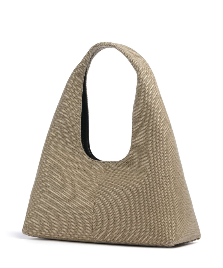 Love Moschino Cargo Canvas Hobo bag black/gold