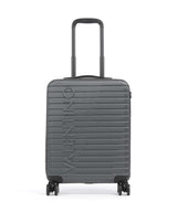 Valentino Bags Mercury Spinner (4 wheels) gunmetal