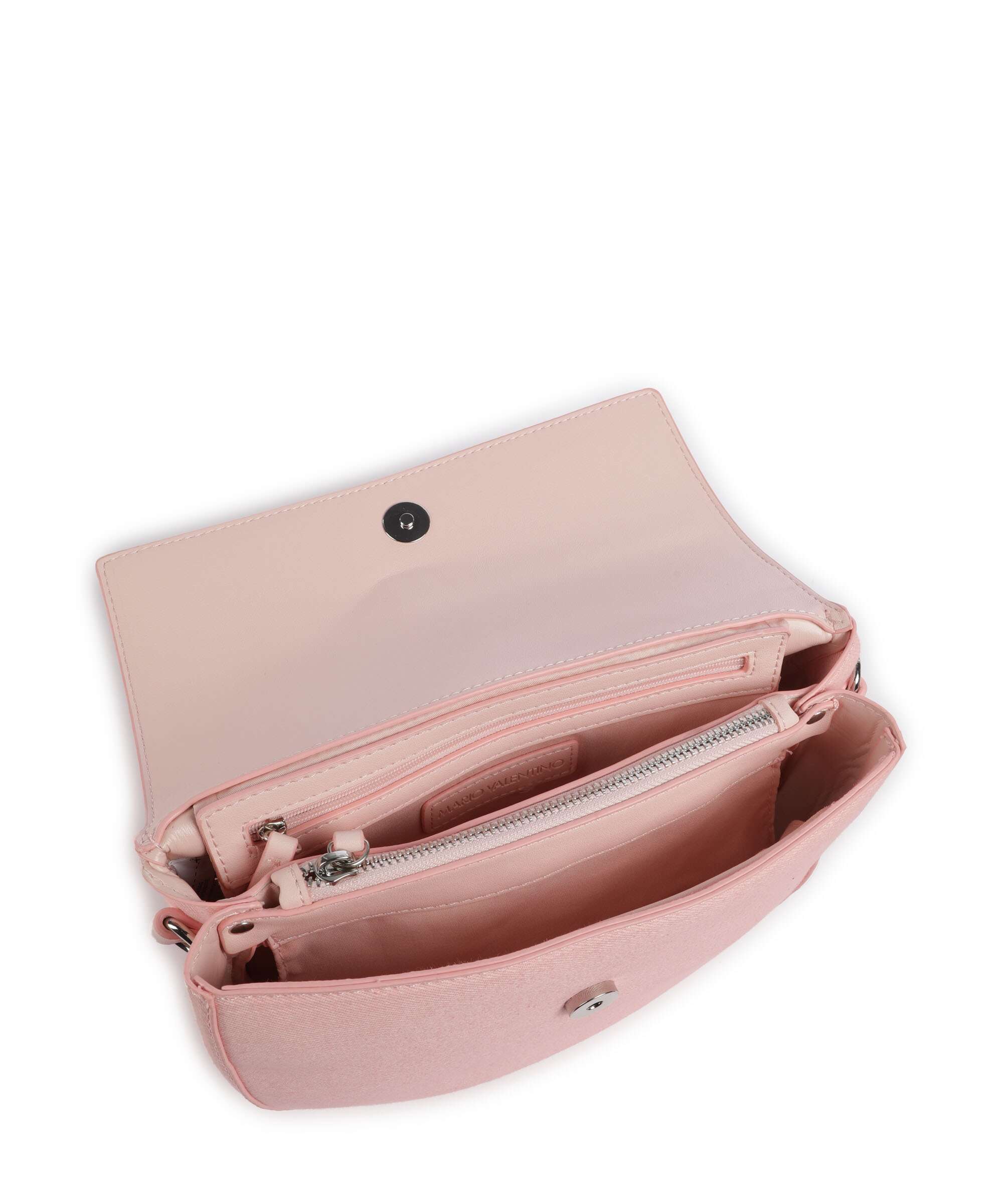 Valentino Bags Bigs Denim Crossbody bag rosa
