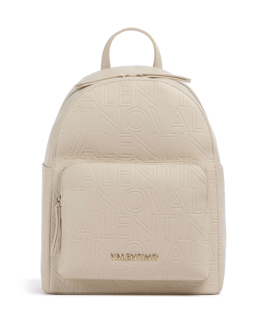 Valentino Bags Pansy Backpack ecru