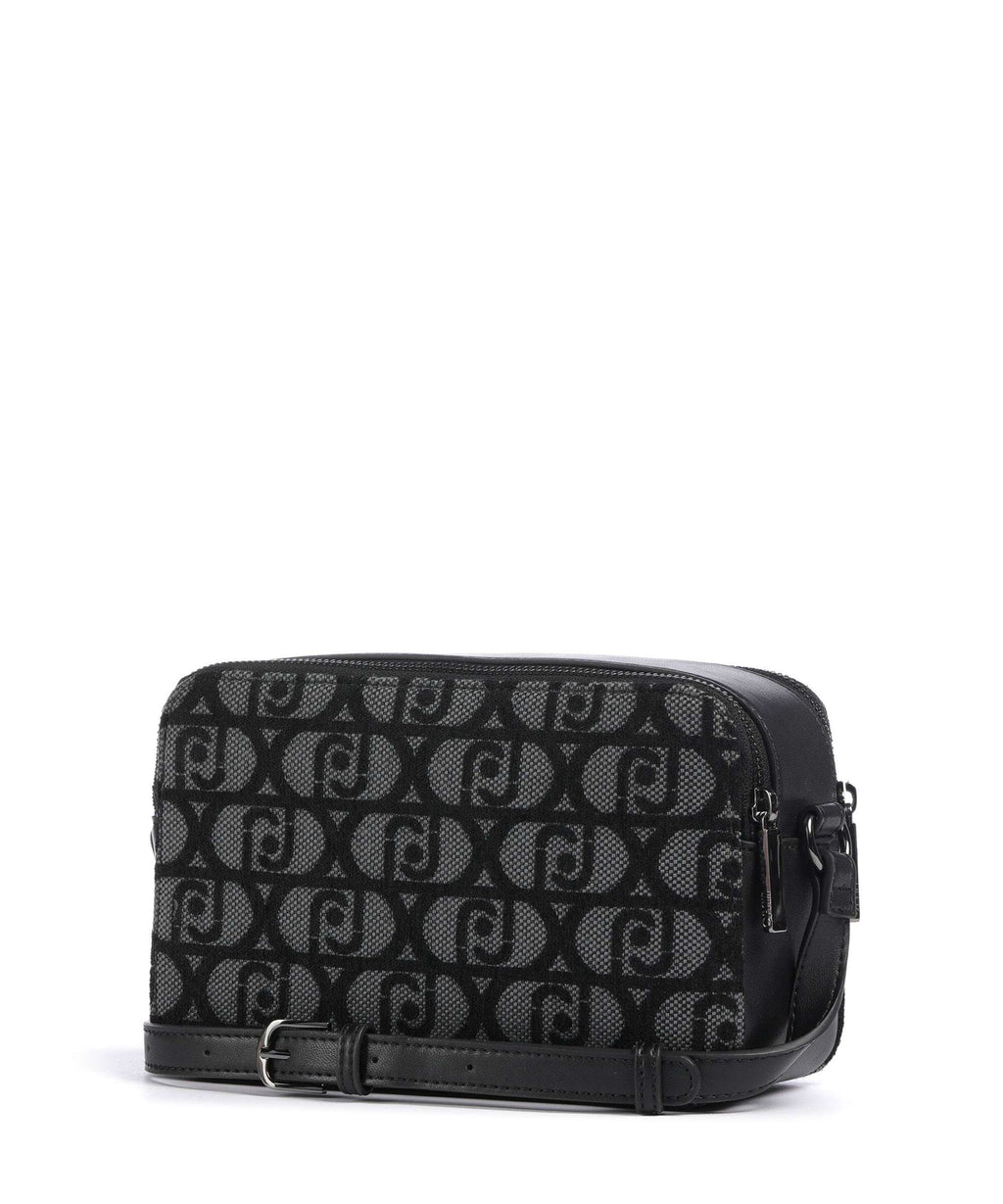 Liu Jo Rubino Crossbody bag jacquard nero