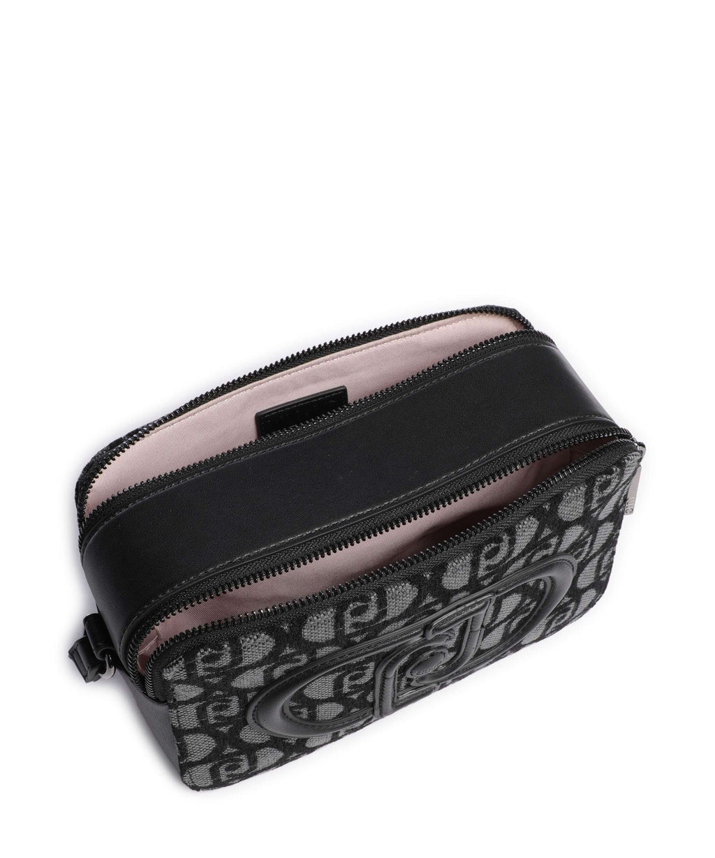 Liu Jo Rubino Crossbody bag jacquard nero