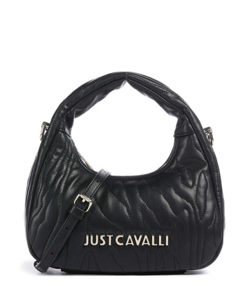 Just Cavalli Quilted Zebra Handtasche black