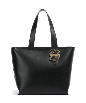 Just Cavalli Iconic Snakes Cabas black