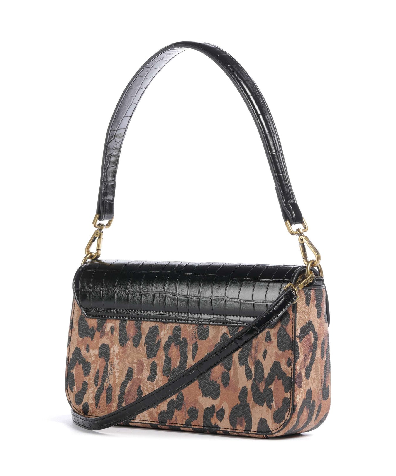 Just Cavalli Snake Bite Shoulder bag leo print/black