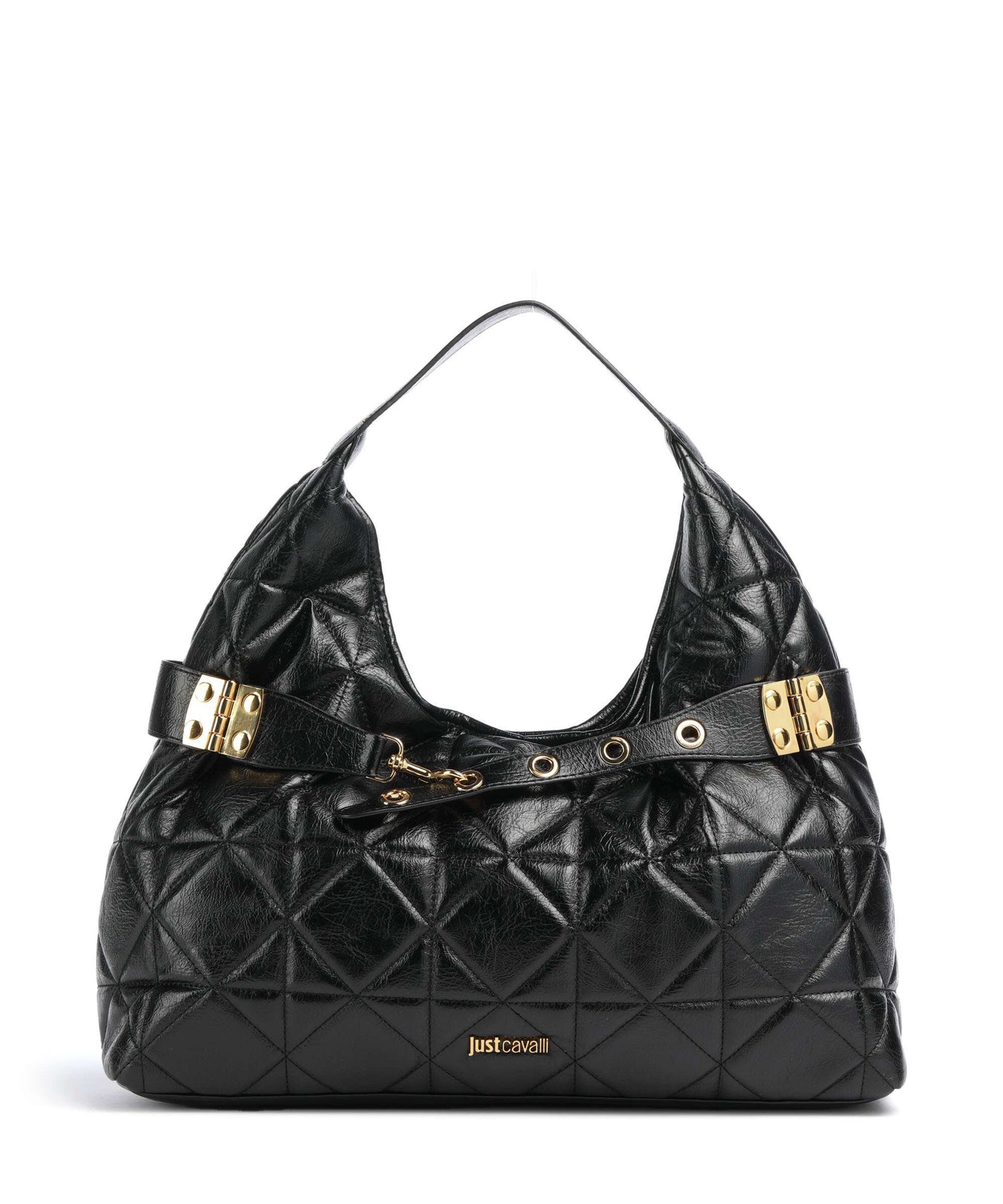 Just Cavalli Hobo bag black