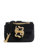 Just Cavalli Iconic Snakes Puffy Schultertasche black