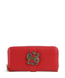 Just Cavalli Iconic Snakes Portefeuille tango red