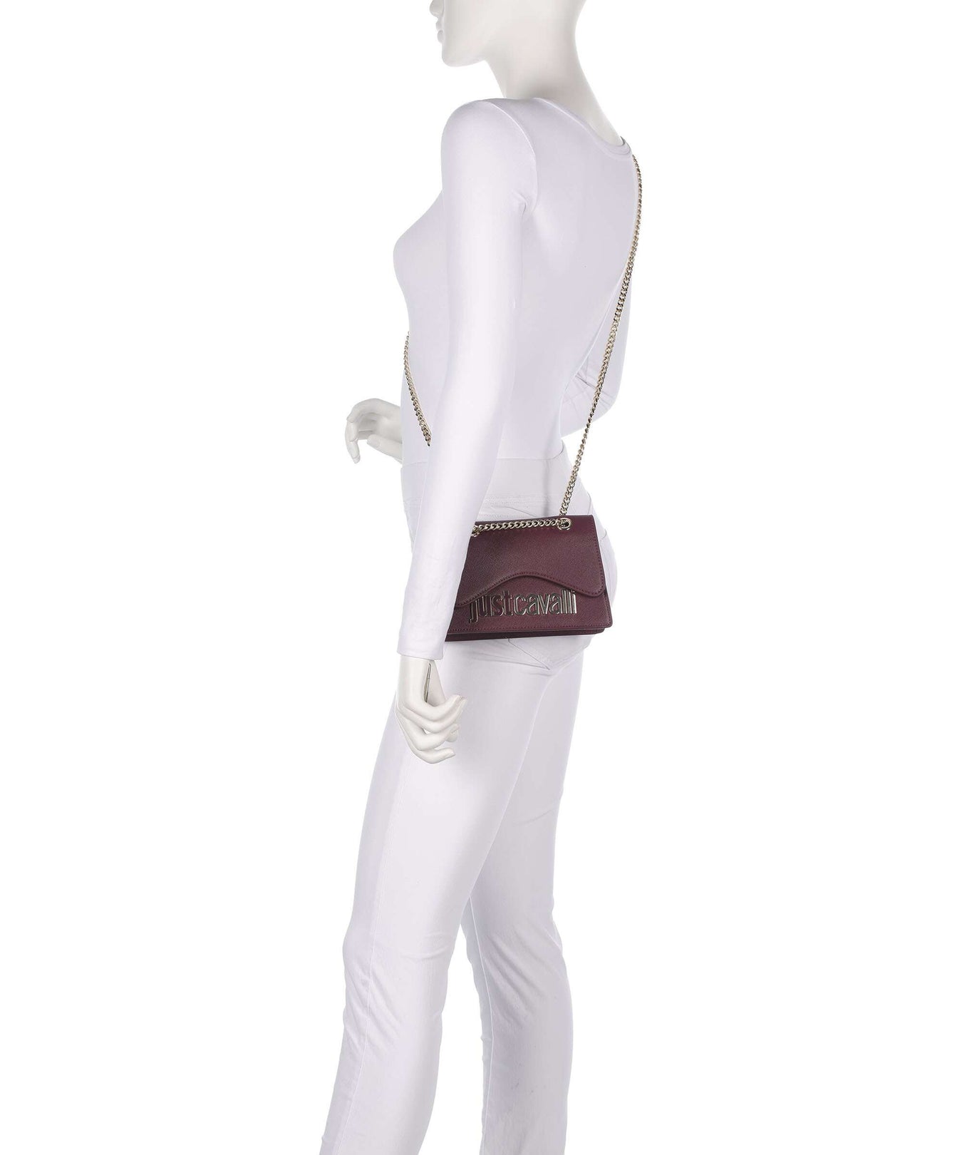 Just Cavalli Shoulder bag dark purple