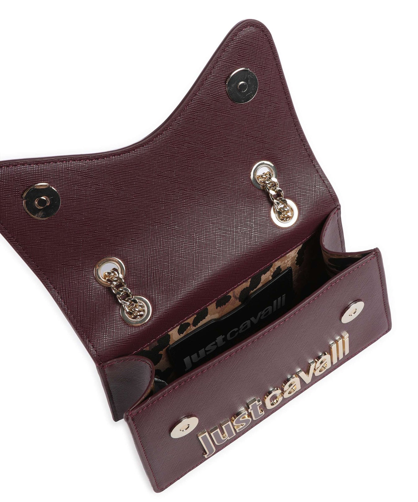 Just Cavalli Shoulder bag dark purple