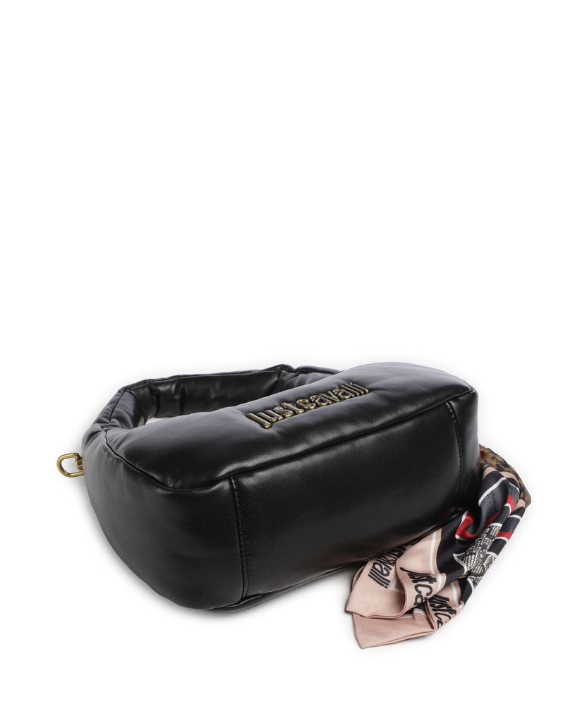 Just Cavalli Puffy Foulard Handbag black