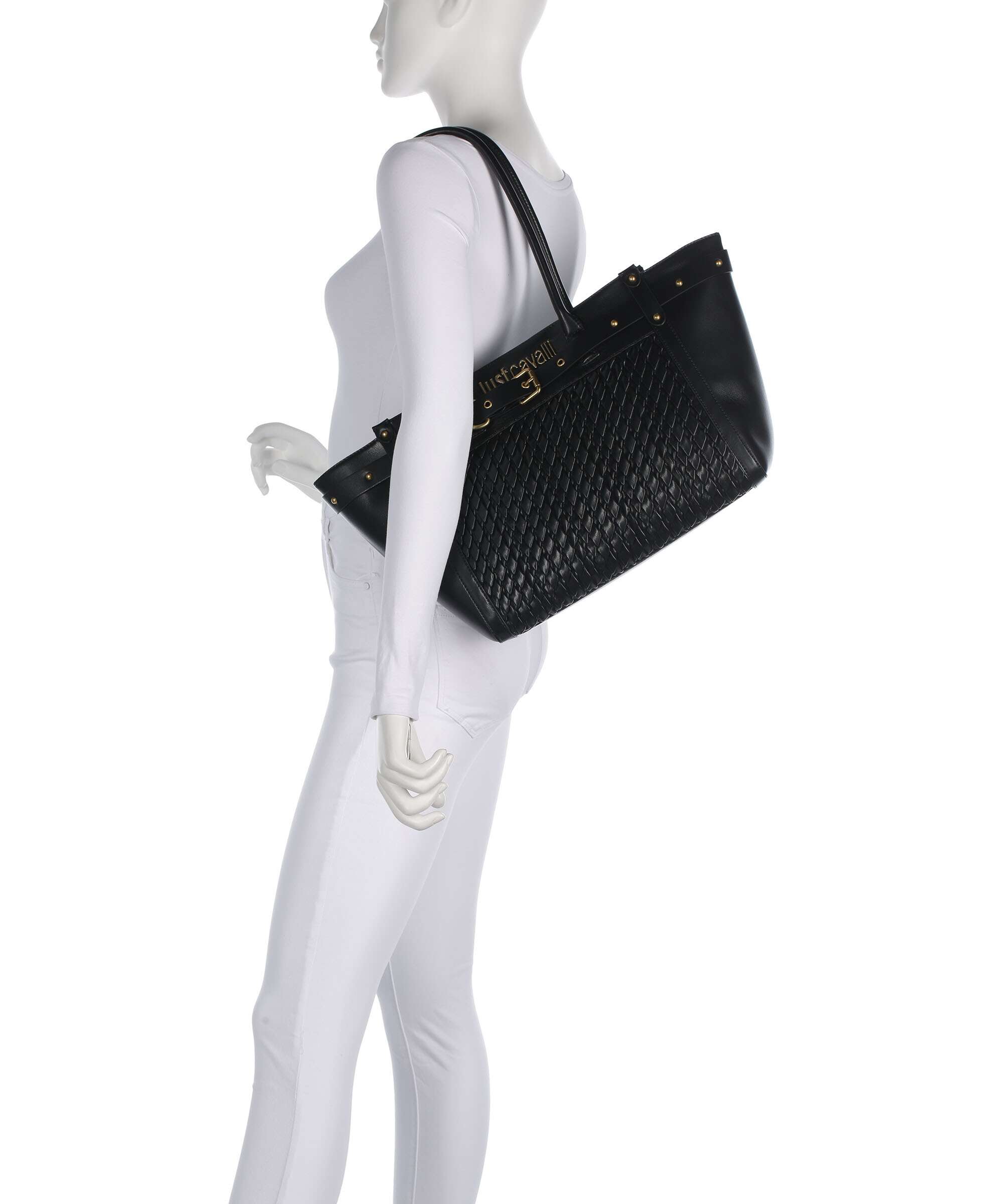 Just Cavalli Tote bag black