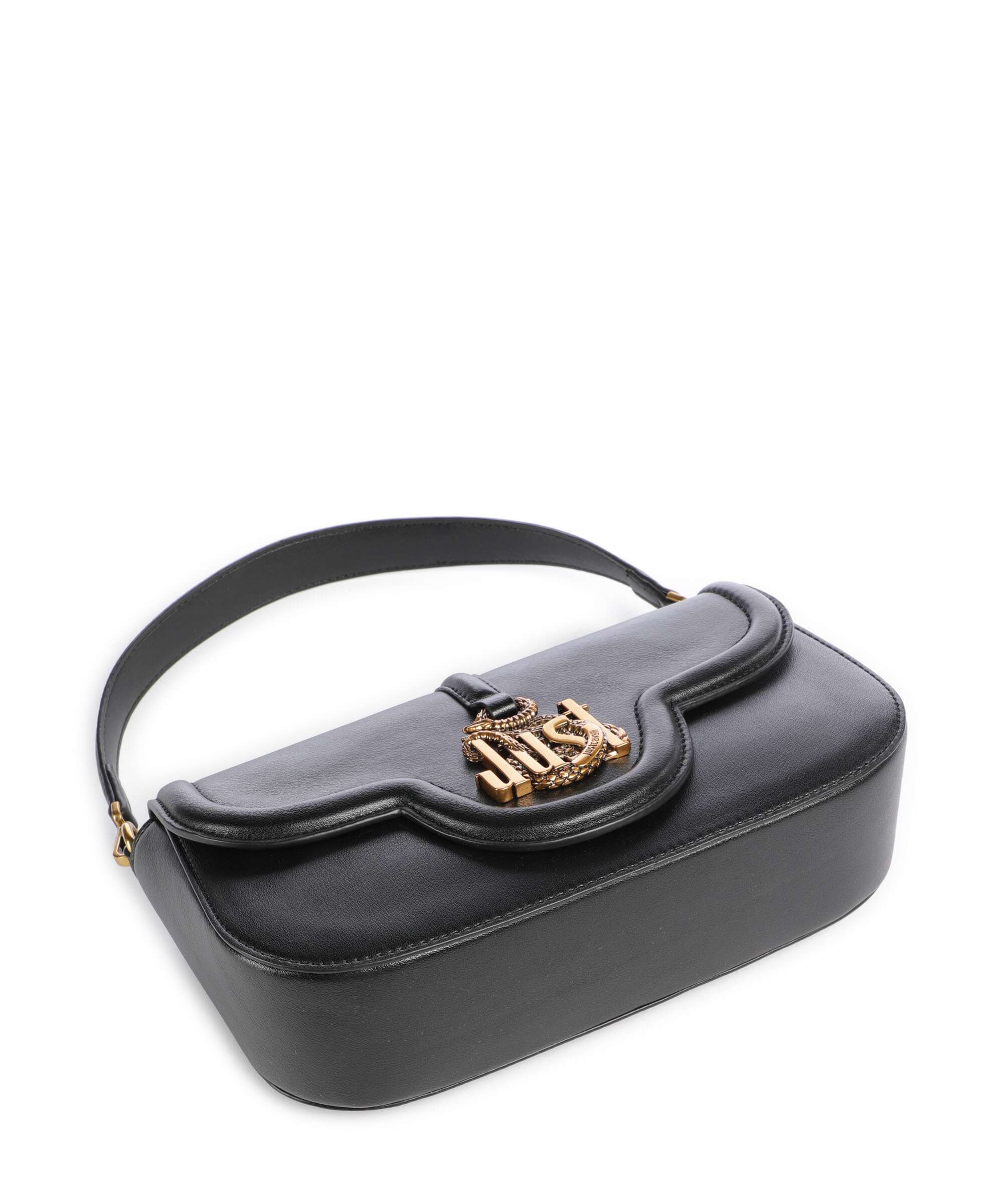 Just Cavalli Just Snake Shoulder bag black
