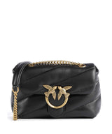 Pinko Love Puff Baby Schultertasche nero/antique gold